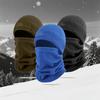 1 Set Winter Thermal Warm Balaclava Set Thickened Polar Fleece Windproof For Cycling Running Skull Cap Face Cover Scarf