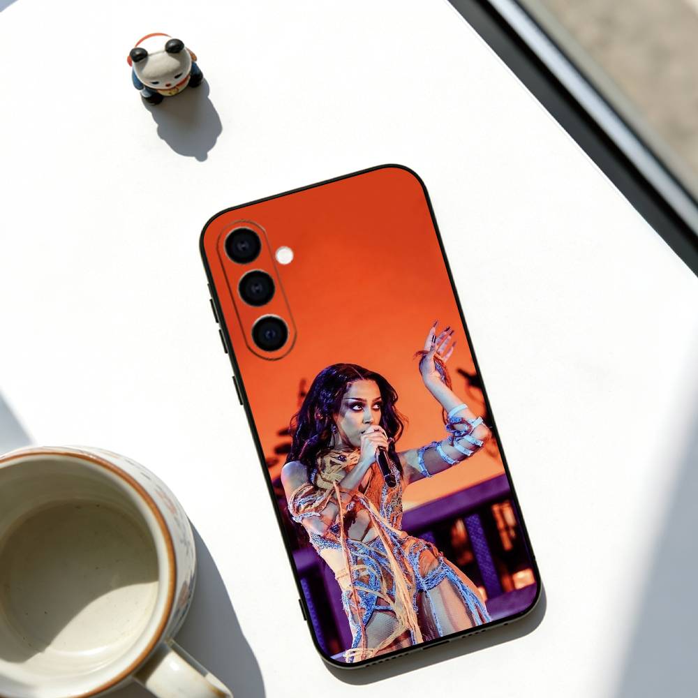 Doja Cat Singer Phone Case For Samsung Galaxy A73,A72,A71,A70,A53,A52,A51,Others Soft Black Cover