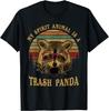 Mein Seelentier ist ein Waschbär lustiges Waschbär-Geschenk Geschenk Unisex T-Shirt
