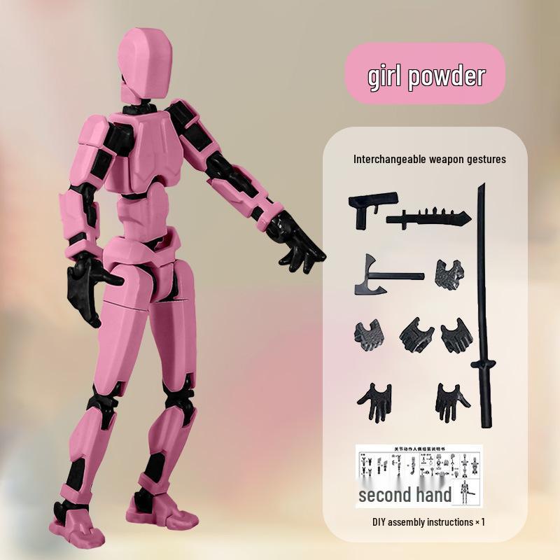Multi-Joint Posable Robot Mannequin - Decompression Toy