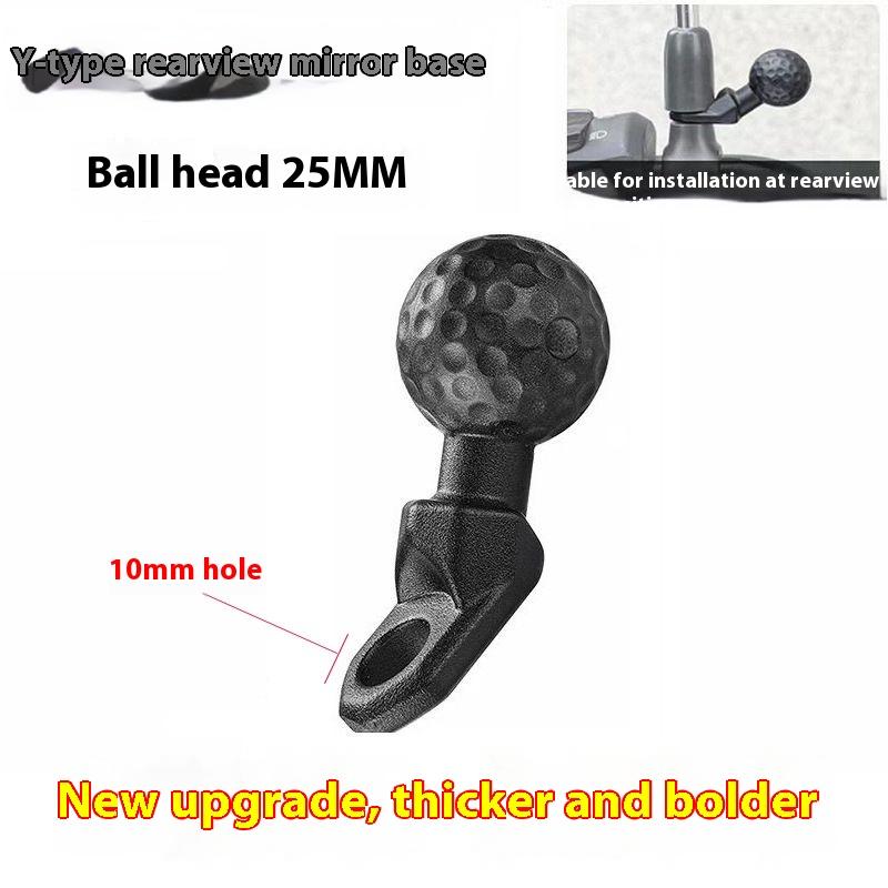 1 Stück Motorradhalterung für Kamera Smartphone GPS Halterungen Basis Halter Motorrad Abgewinkelte Basis M10 M8 Kugelkopfadapter