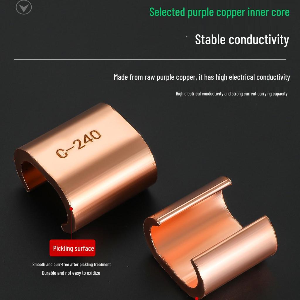 C-Type Copper Wire Branch Connector CCT-16/20/26/44/60/76/98/122