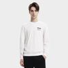 Fila 2023 Autumn New Simple Long Sleeve Round Neck Knit Sweatshirt Men Sweatshirt Cloud-Mushroom-White F11M338201FWT