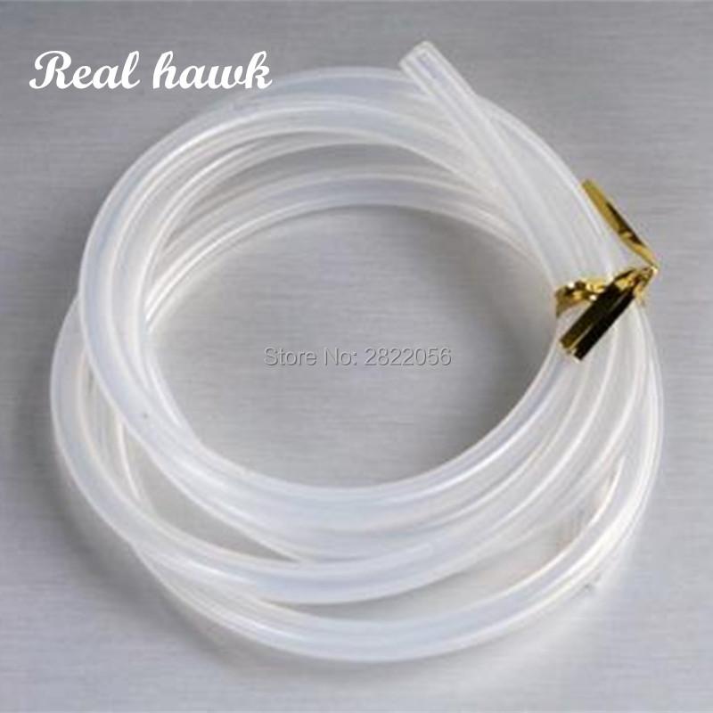 

100/200mm RC Silicone Fuel Line Oil Tube Fuel Pipe Hose for Gas Engine Nitro Engine Glow RC Model Parts D4xd2.5 100mm