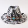 New European and American style letter printing fashion top hat men's and women's fashion jazz hat sunscreen sun hat