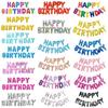 16-Zoll Happy Birthday Buchstabenballon-Set - Aluminiumfolien-Geburtstagsdekorationen