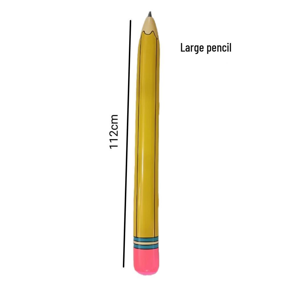 Aufblasbarer PVC-Bleistift Klassenzimmerdekoration & Abschlussgeschenk
