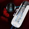 2024 New Automatic Telescopic Male Masturbator Thrusting Machine Vibration Blowjob Pussy Moaning Masturbation Cup Adult Men Sex Toys IPX7