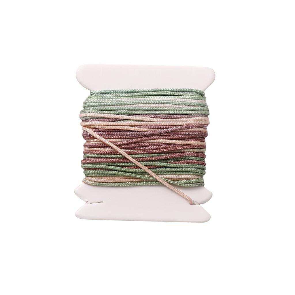 5-50m/lot 0.8mm Cotton Cord Nylon Cord Thread String DIY Beading Braided Bracelet Jewelry Making