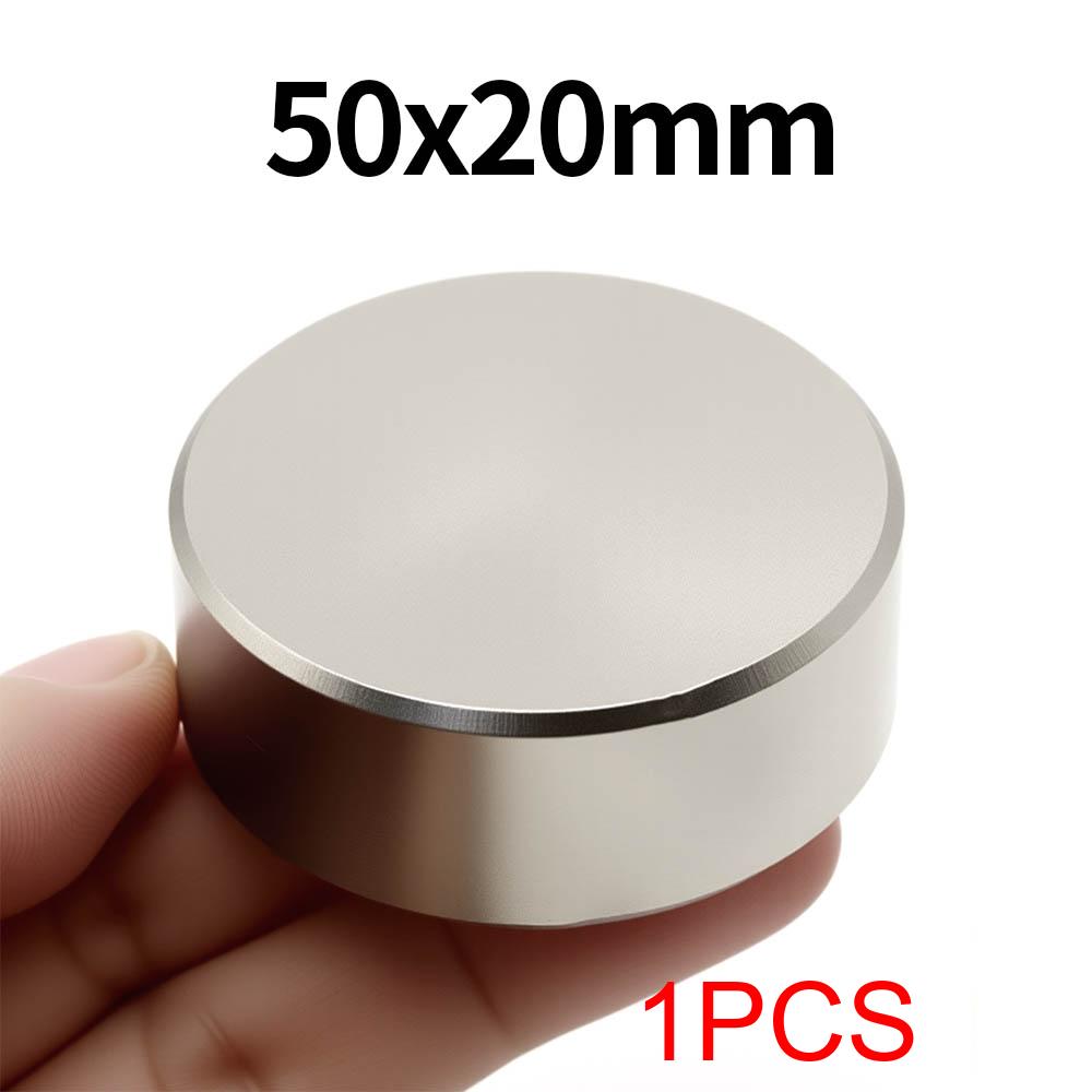 

50x20mm Super Strong Round Magnet N35 NdfeB Permanent Magnetic imanes Powerful Neodymium Magnets Refrigerator Magnet