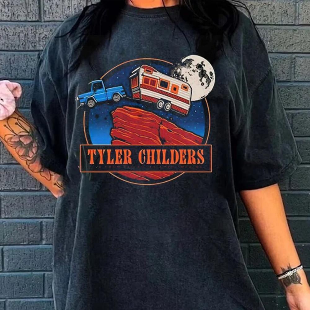 

Tyler Childers Tour 2023 Unisex Full Size S-5XL SS40 Unisex T-Shirt XL