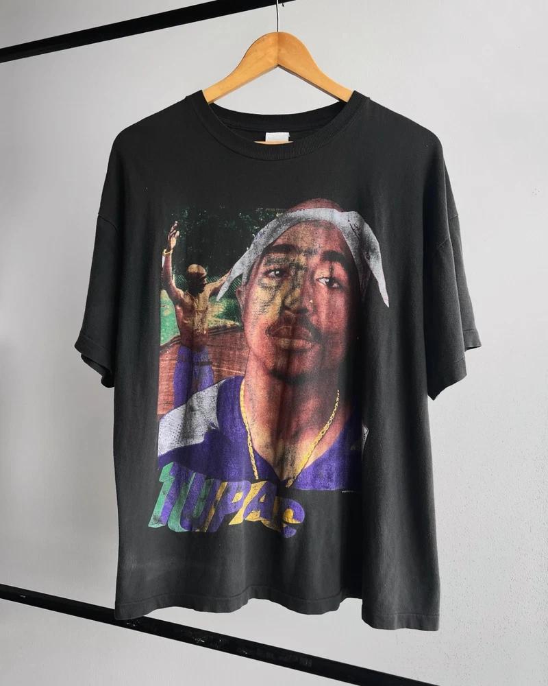 Vintage 1990s Tupac Its A Set Up So Keep Ya Head Up Tshirt S
