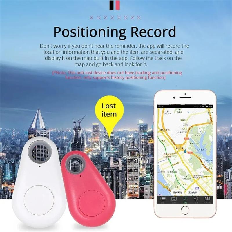 The teardrop-shaped anti-loss device and GPS tracker are suitable for items such as cars, children, pets, and suitcases