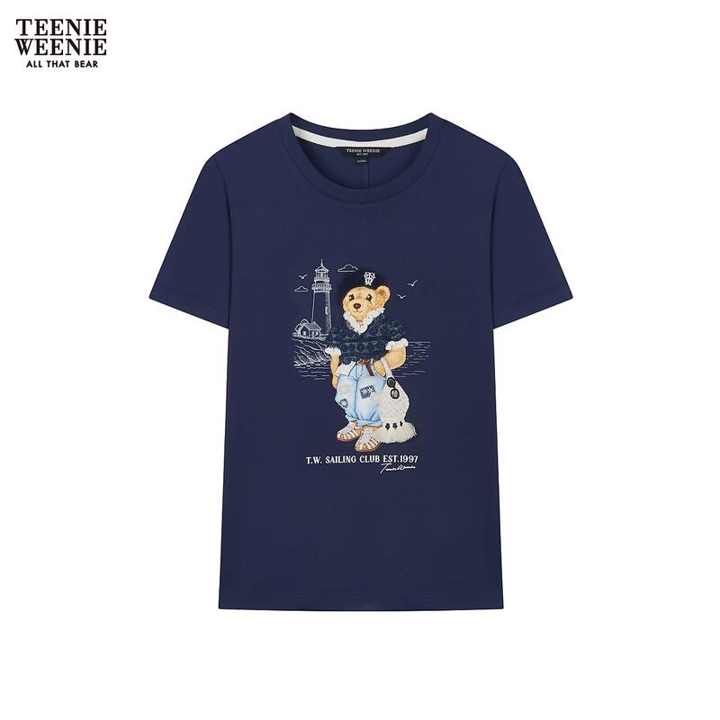 Teenie Weenie Women s Little Bear Letter T-shirt M