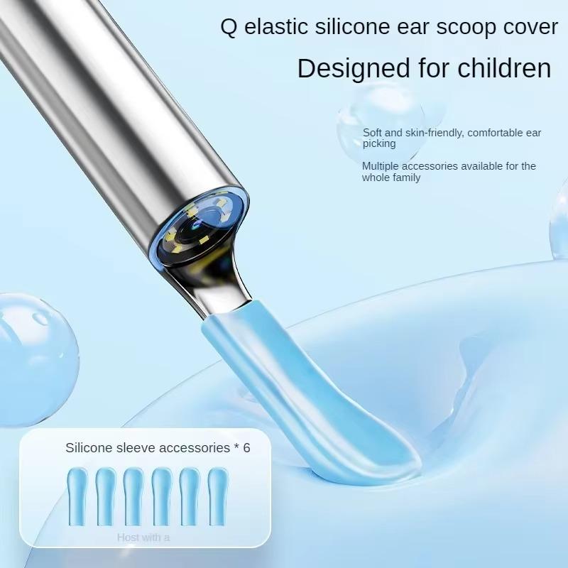 Wireless WiFi Ear Pick Otoscope Camera Borescope Luminous Ear Wax Cleaning Teeth Oral Inspection Health Care Ear Cleaner