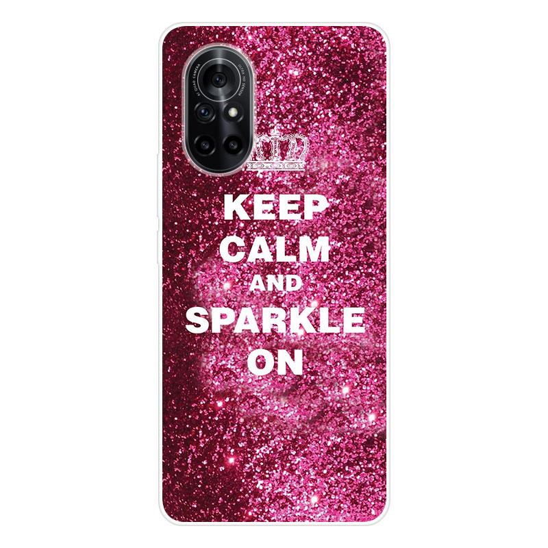 Cover Trasparente Slim Per HUAWEI NOVA 8 - Silicone TPU Morbido Antiurto E Anti-Graffio, Lupo