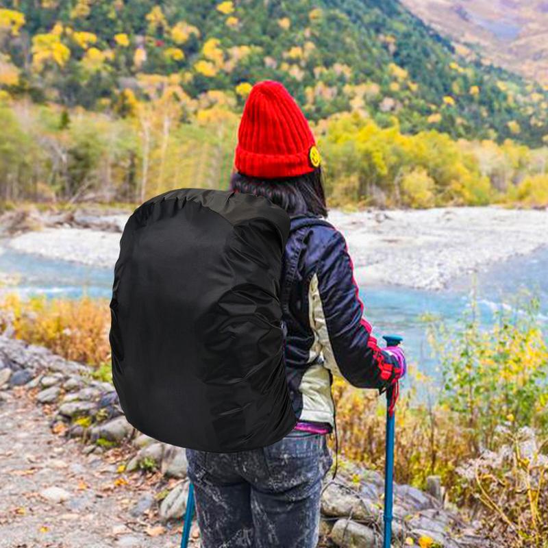 Outdoor Backpack Pack Covers Waterproof Cover For Bag Anti-Slip Buckle Strap Compact Lightweight Protector For Hiking Camping
