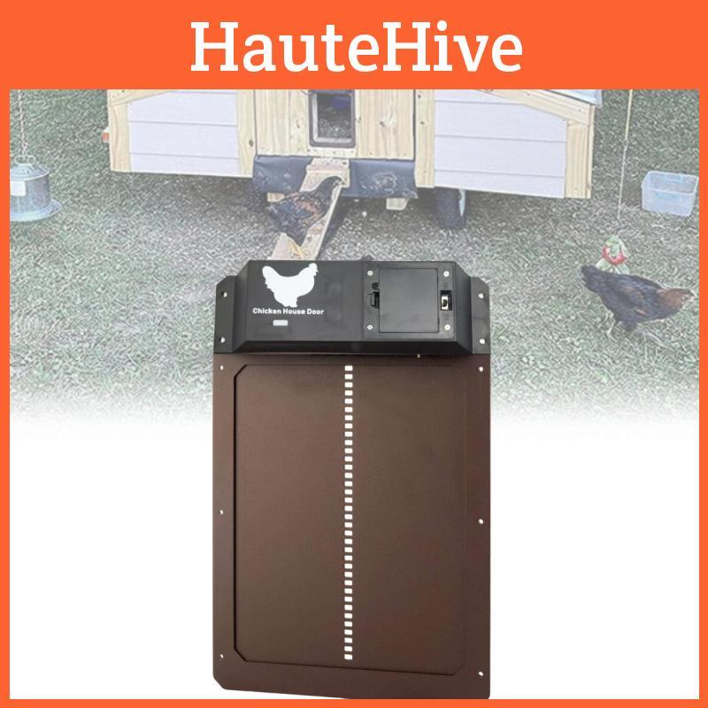 Light-sensing Automatic Chicken Coop Door For Effortless Poultry Care