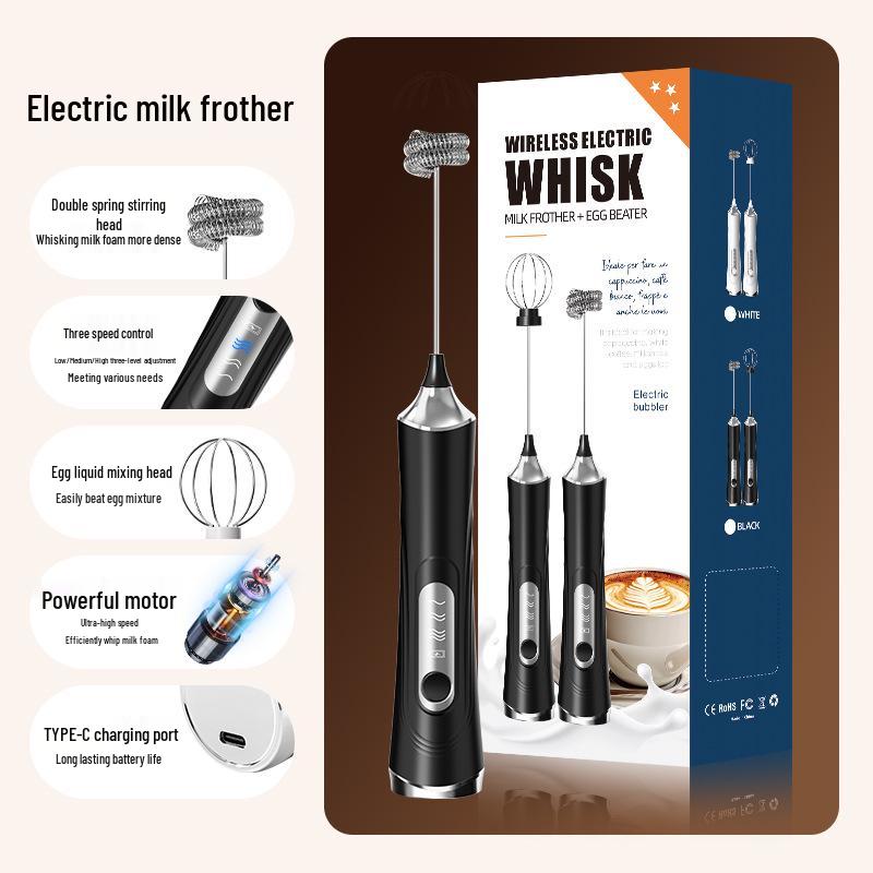 

Компактный электрический ручной вспениватель молока и венчик USB Cable