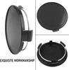 4 Pieces Wheel Center Caps 75mm 69mm Black Wheel Covers Center Covers