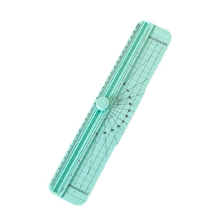 

Paper Cutter with Side Ruler Paper Photo Trimmers School Office Supplies мятный зеленый
