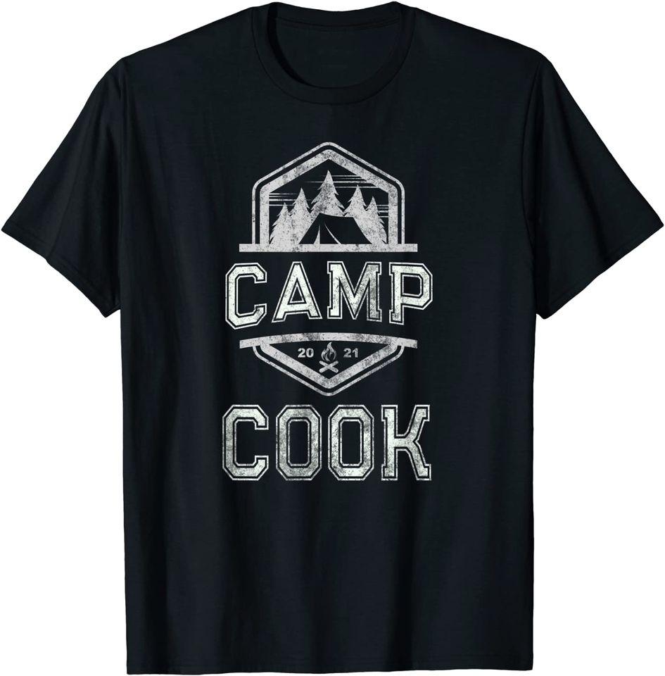

Vintage CAMP COOK Chef Squad Camping Cooking Team Funny T-Shirt Classic T-shirt XL