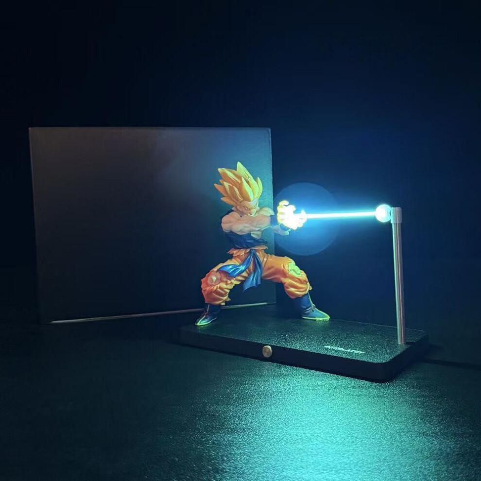 Dragon Ball Goku Kamehameha Toy Night Light Anime Kids Room Gift Collectors