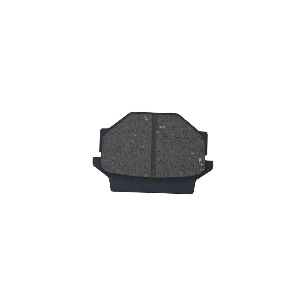 YX Brake Pads: Semi-metallic, Black, Square Hole, ATV Compatible (350102-102-0000).