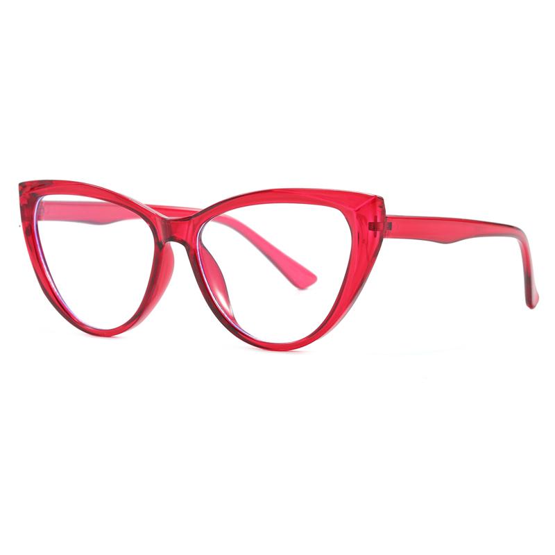 Anti-Blue Light Glasses High Quality Cat Eye Eyewear Women Sexy Fashion Eyeglasses Blue Light Blocking Man Lady Computer Eyeglas