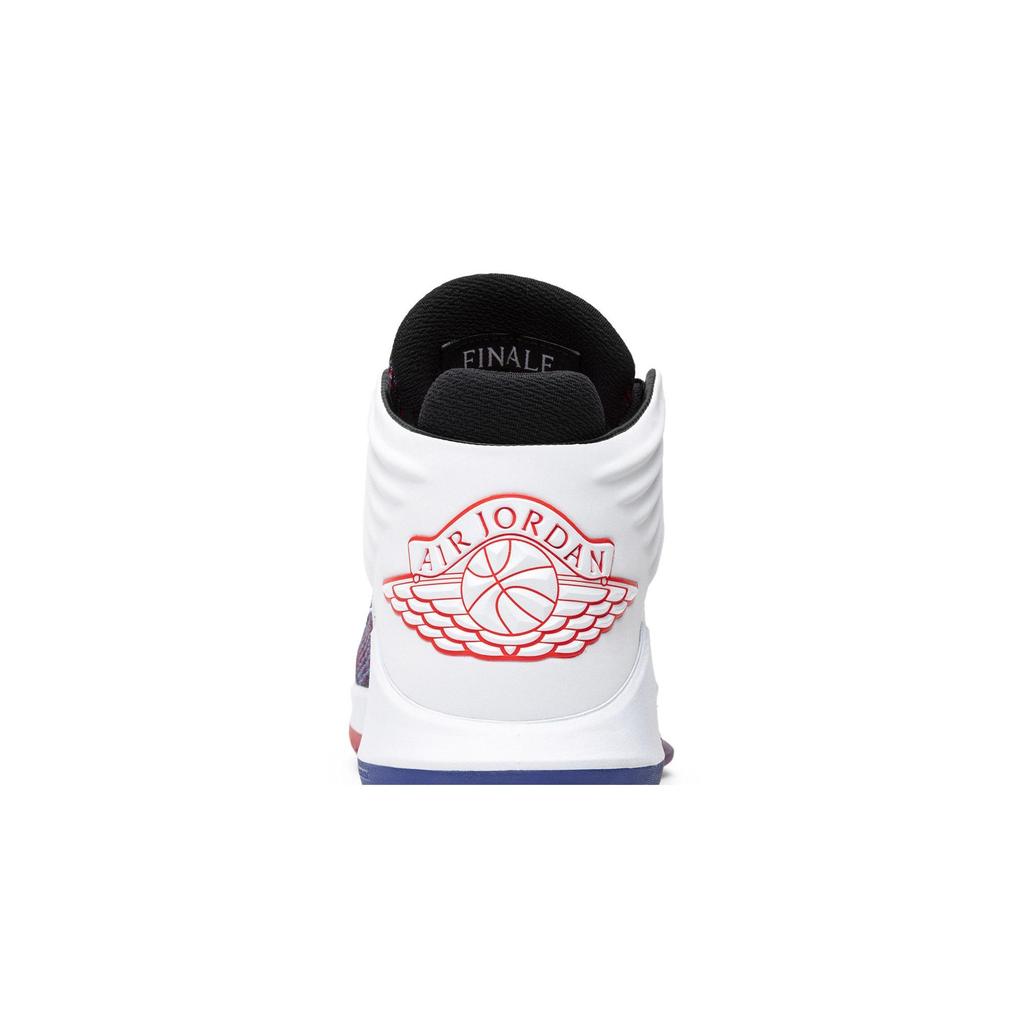 Air Jordan 32 'Finale' (Unisex) White / Black-Court Purple-University Blue Basketball Shoes AA1253 105