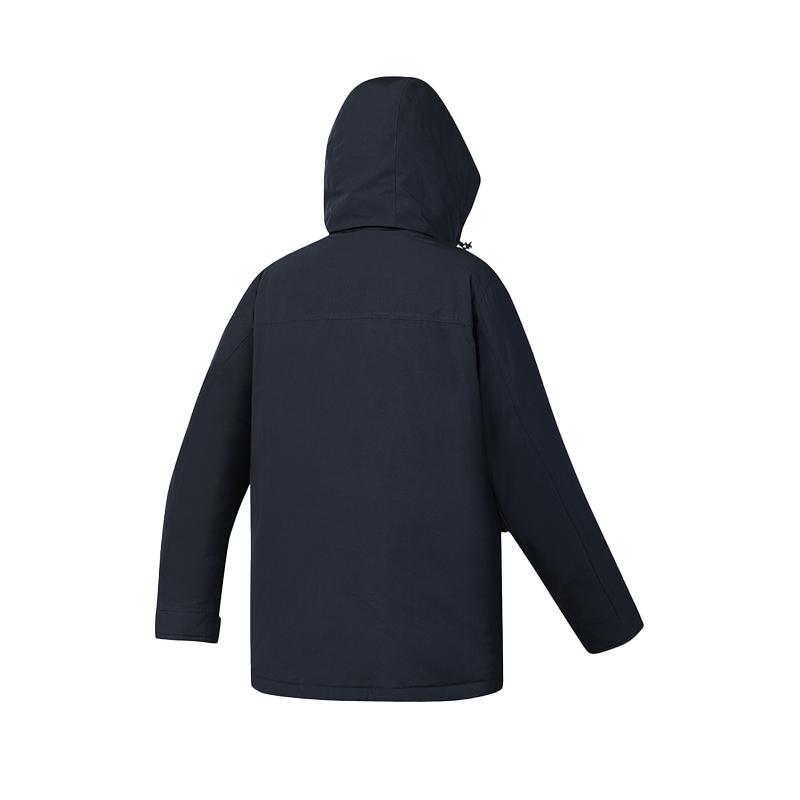 Fila Fitness Series Simple Casual Sports Everyday Versatile Comfortable Warm Duck Down Loose Hooded Jacket Men Jacket A61M541901FNV