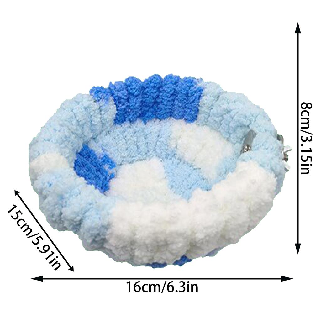Bird Bed Autumn Winter Warm Cozy Bird Nest Plush Parrot Round Sleeping Bed House Toys for Small Animal Pet Bird Parrot Cage