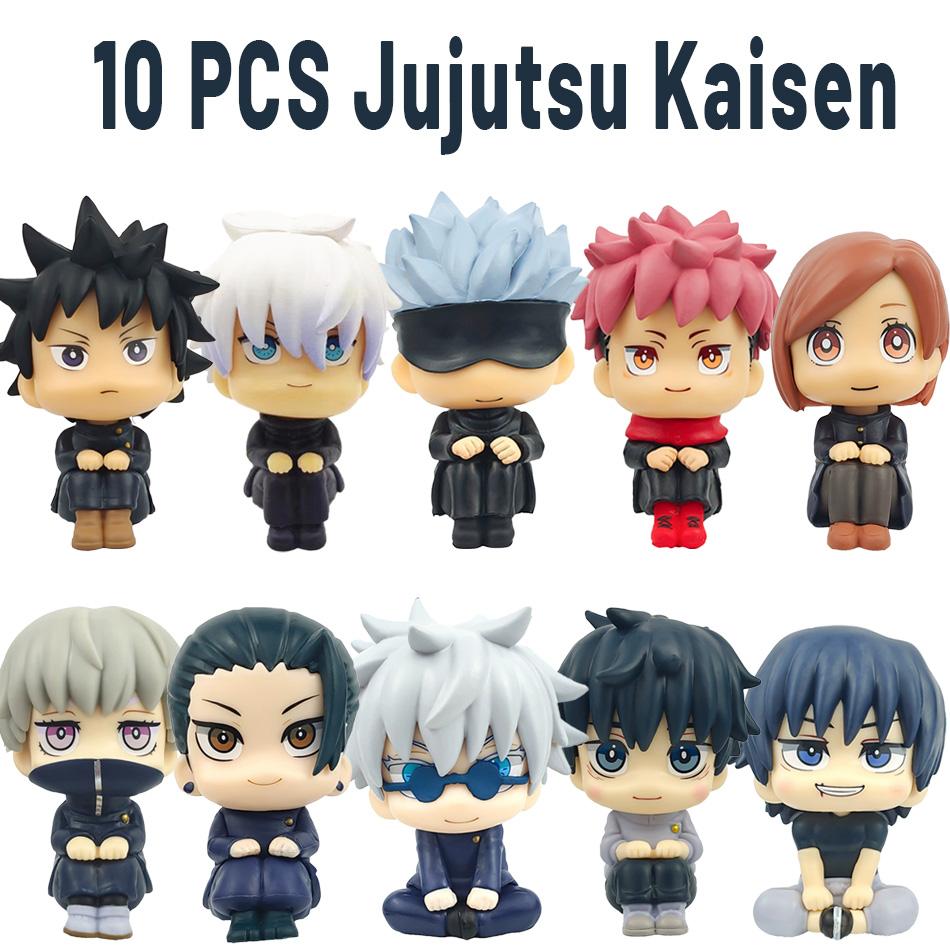 Hot Jujutsu Kaisen Anime Figures Geto Suguru Gojo Satoru Doll Fushiguro Toji Okkotsu Yuta Inumaki Toge Collection Toys for kids Kid Friendly