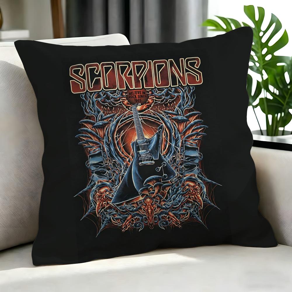 Rock Scorpions Cushion Cover Cushion Cover Set 4Pcs 50X50 45X45 40X40 Pillowcase Decorative Sofa Home Decor