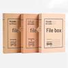 Langxi Kraft Paper Archive Box (Pack of 10)
