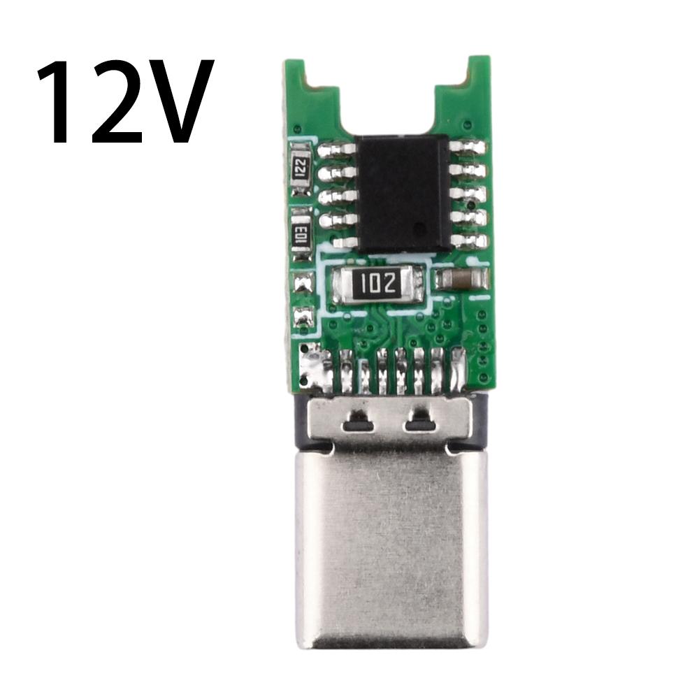 Fast Charge PD/QC Decoy Board 9V 12V 15V 20V PD Decoy Module PD 2 3.0 DC Trigger Cable USB Type-C Male Plug Charge Connector