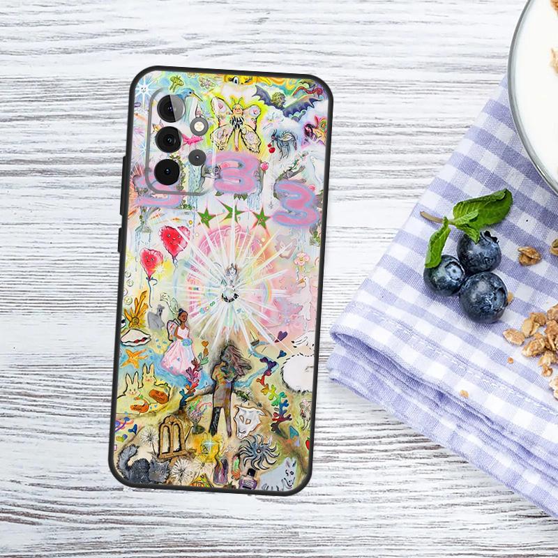 Bladee 333 Case For Samsung Galaxy A52 A32 A12 A14 A34 A54 A53 A33 A13 A51 A71 A15 A25 A35 A55 Cover
