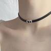 Pure Desire Wind Sexy Neck Chain Female Niche Design Collarbone Chain Cd Cd Neck Strap Spice Girl New Collar Tide
