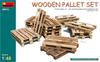 Miniart Scale Wooden Pallet Set Plastic Model MA49016 1/48