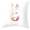 New Easter Bunny Pillow Cover Festive Home Decor Pillow Cover