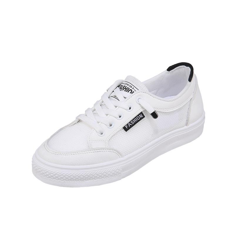 Classic Transparent Mesh White Shoes Lightweight Breathable T-shirt