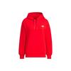 Dragon Pattern Embroidered Sports Casual Hoodie for Women, Light Scarlet