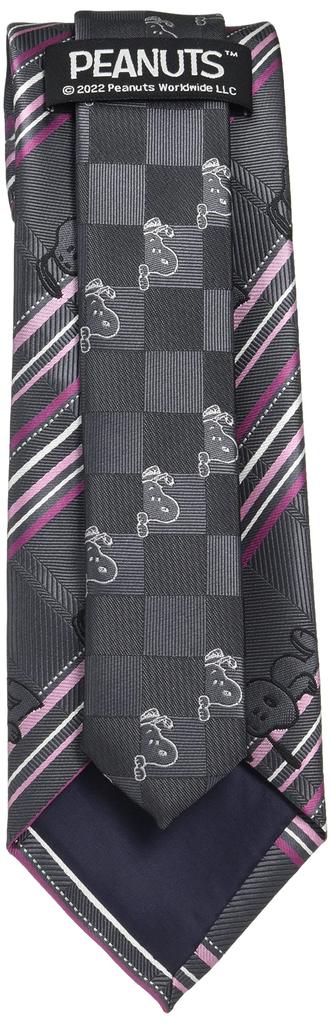 Peanuts Snoopy Tie PND48161 Gray SNOOPY Business Brand Tie Gift