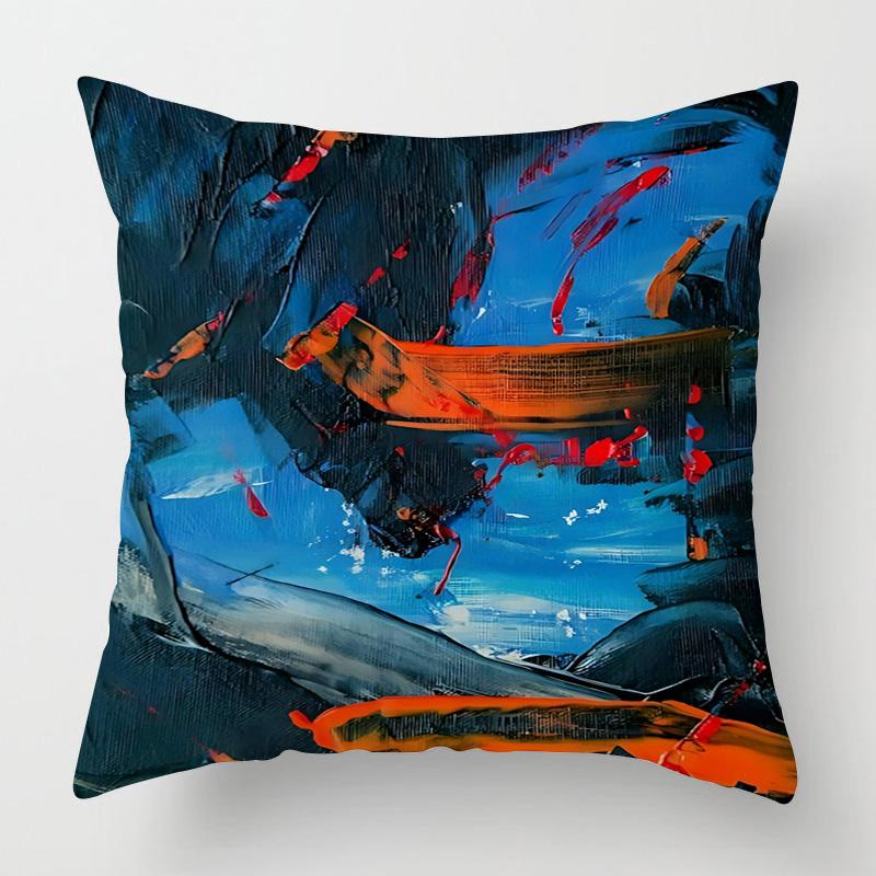 Nordycki Styl Abstrakcyjna Sztuka Figura Poszewka na Poduszkę 40x 40cm Salon Sofa Dekoracyjna Poszewka na Poduszkę Pokój Dekoracyjna Estetyka