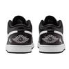 Jordan Air Jordan 1 Slip Resistant Abrasion Resistant Low Top Vintage Basketball Shoes Unisex Black White 553558-043(Team181-)