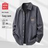 Men's Striped Loose Oxford Shirt
