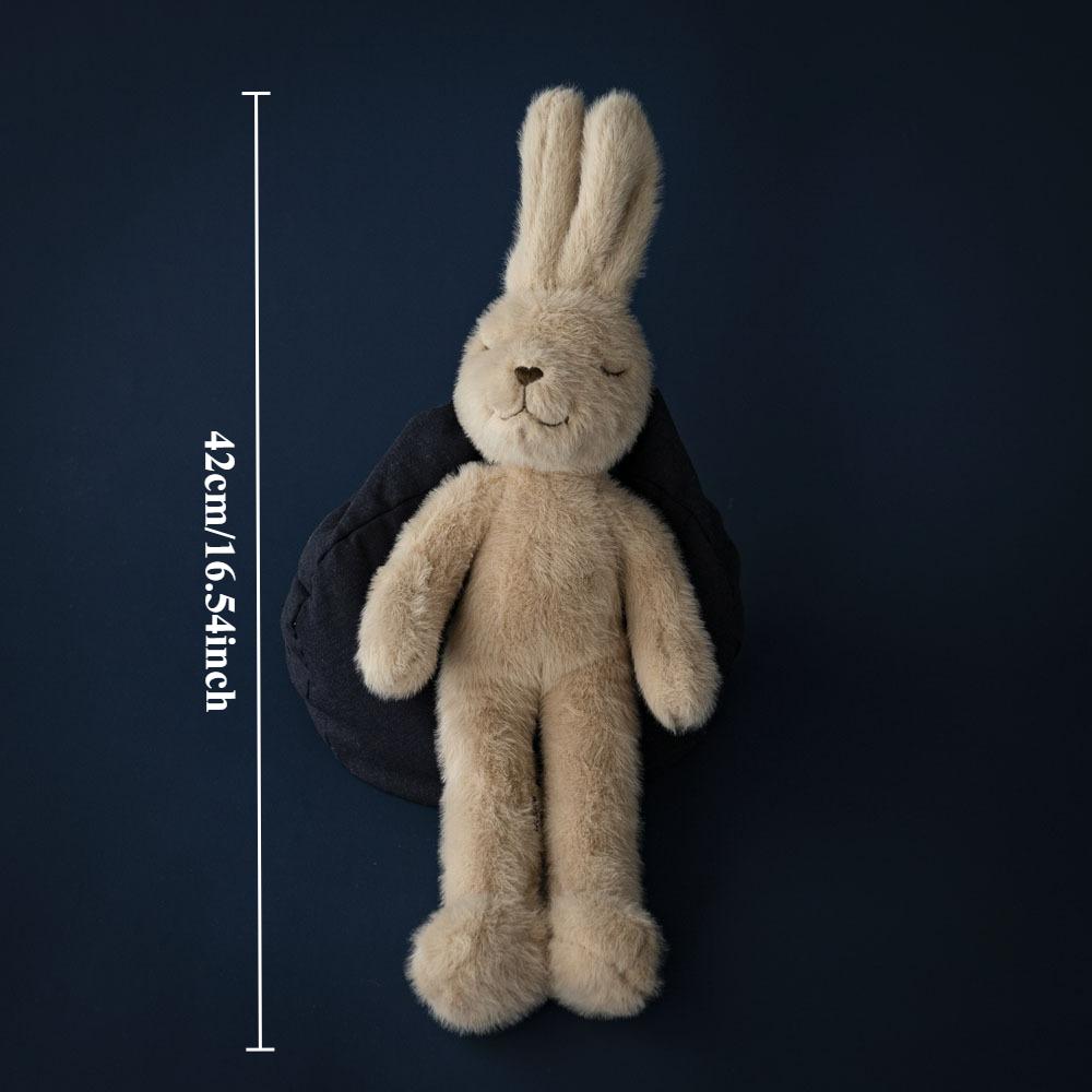 16Inch Fluffy Rabbit Plush Toy Super Cute Rabbit Plush Doll Home Decoration Ideal Gift for Birthdays, Graduation, Christmas, Thanksgiving, Easter,