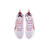 Li Ning SONIC Ultra Cushioning Slip Resistant Abrasion Resistant Mid Top Basketball Shoes Men's White Red ABAS145-9