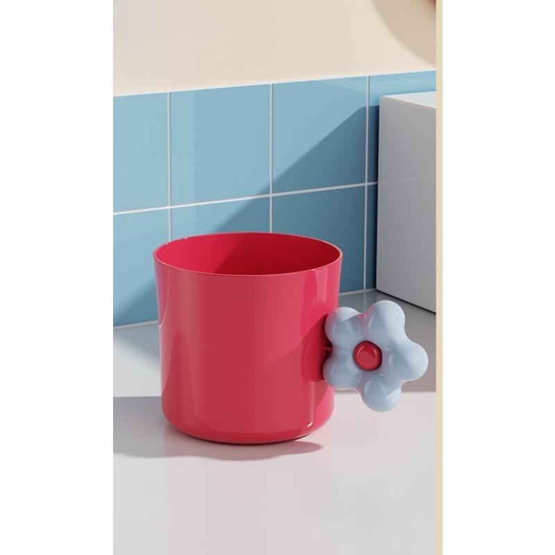 Toothbrush Holder, Student Dormitory, High-end Appearance, Toothbrush, Brushing, Couple, Tooth Cup красный