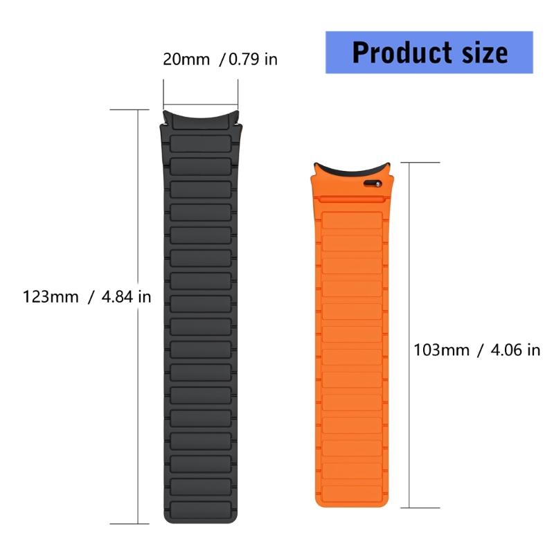 Magnetic Buckle Bands For Multiple Model Replacement Wristbands Colourful Silicones Bracelets Quick Release